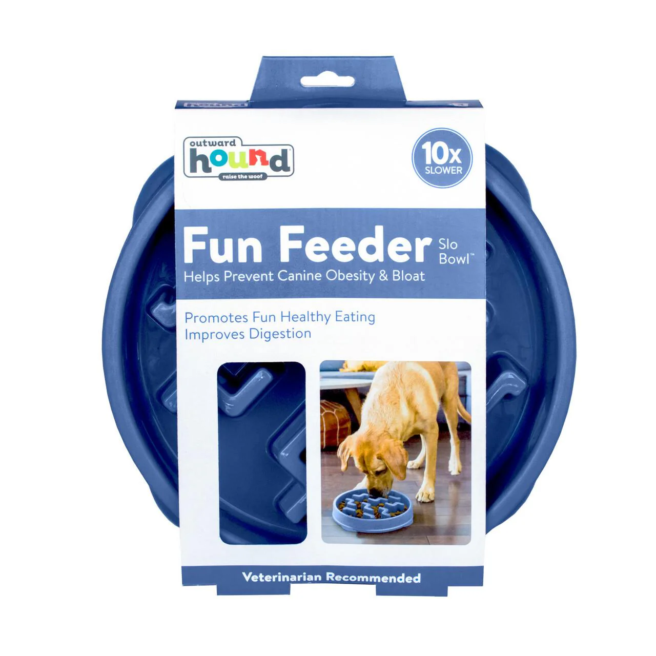 Outward Hound Fun Feeder Slo Bowl - Med/Mini - Image 8