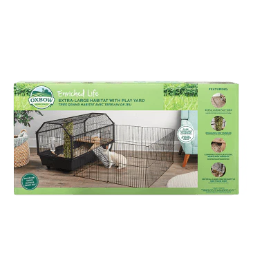 Oxbow Enriched Life Habitat w/ Yard - X-Large