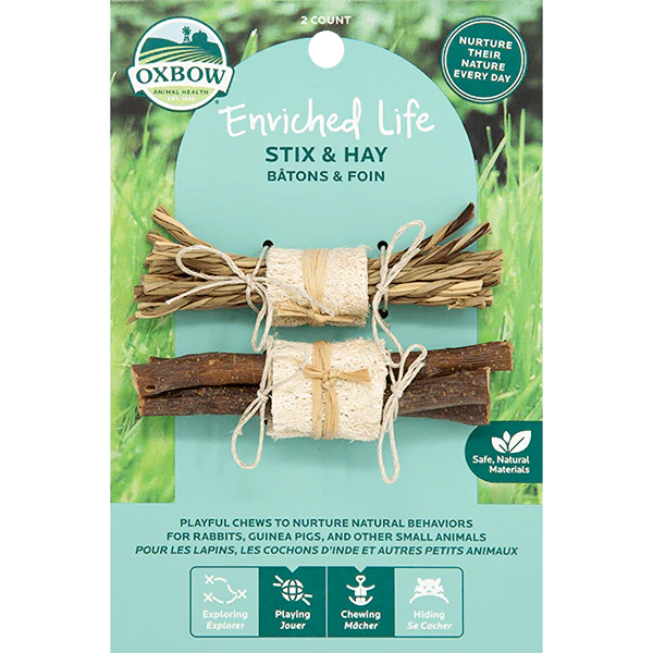 Oxbow Enriched Life Stix & Hay