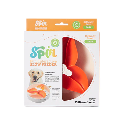 Pet Dream House - SPIN Slow Feeder - Palette/Bougainvillea - Image 3