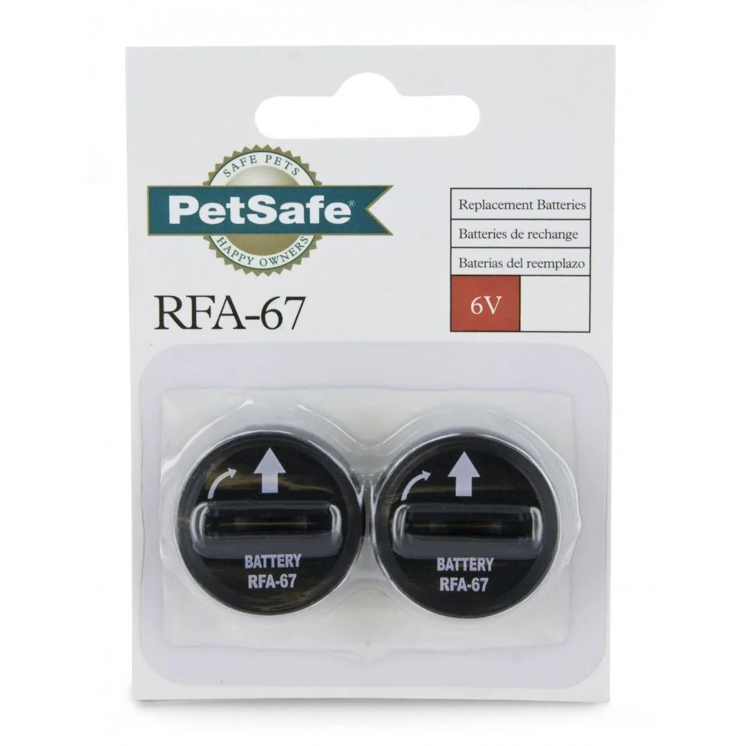 Pet Safe 6-Volt Lithium Battery 2 Pack