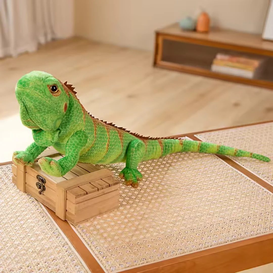 Peter's Plush Kid's Toy Iguana - Image 2