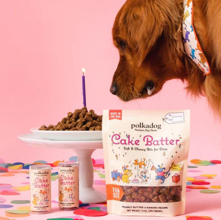 PolkaDog Cake Batter Peanut Butter & Banana Treats 284g - Image 3