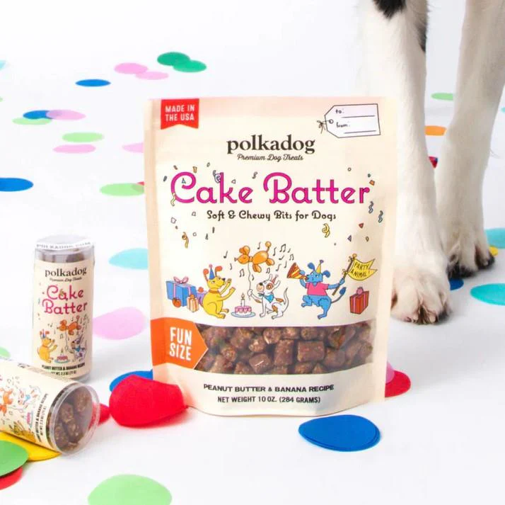 PolkaDog Cake Batter Peanut Butter & Banana Treats 284g - Image 4