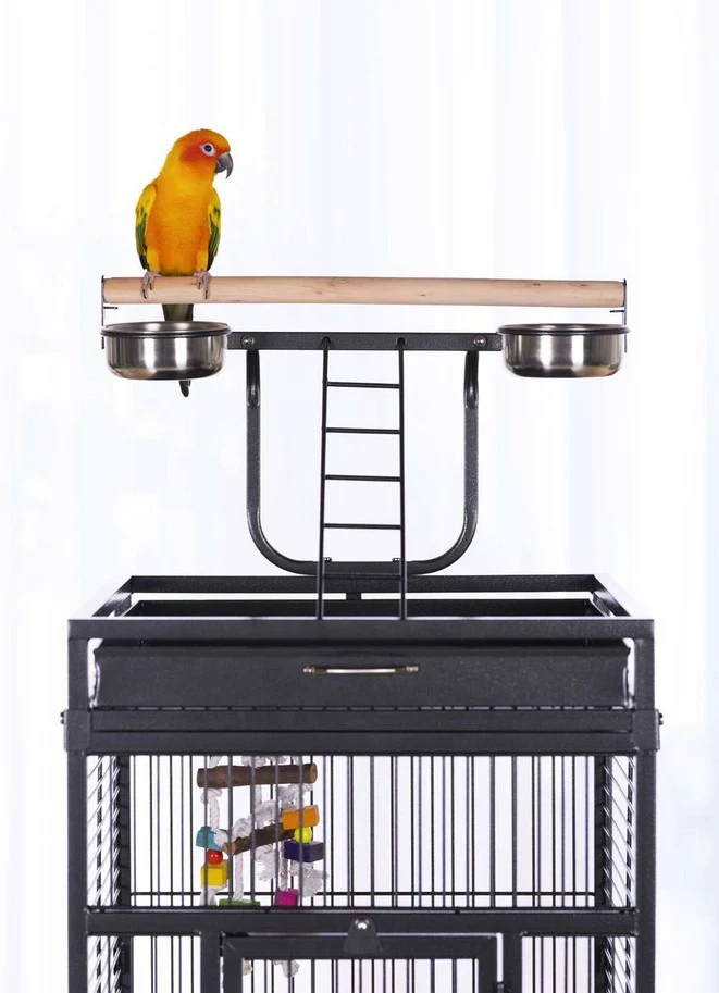 Prevue Hendryx Playtop Bird Home 18" x 18" x  57" - Image 3