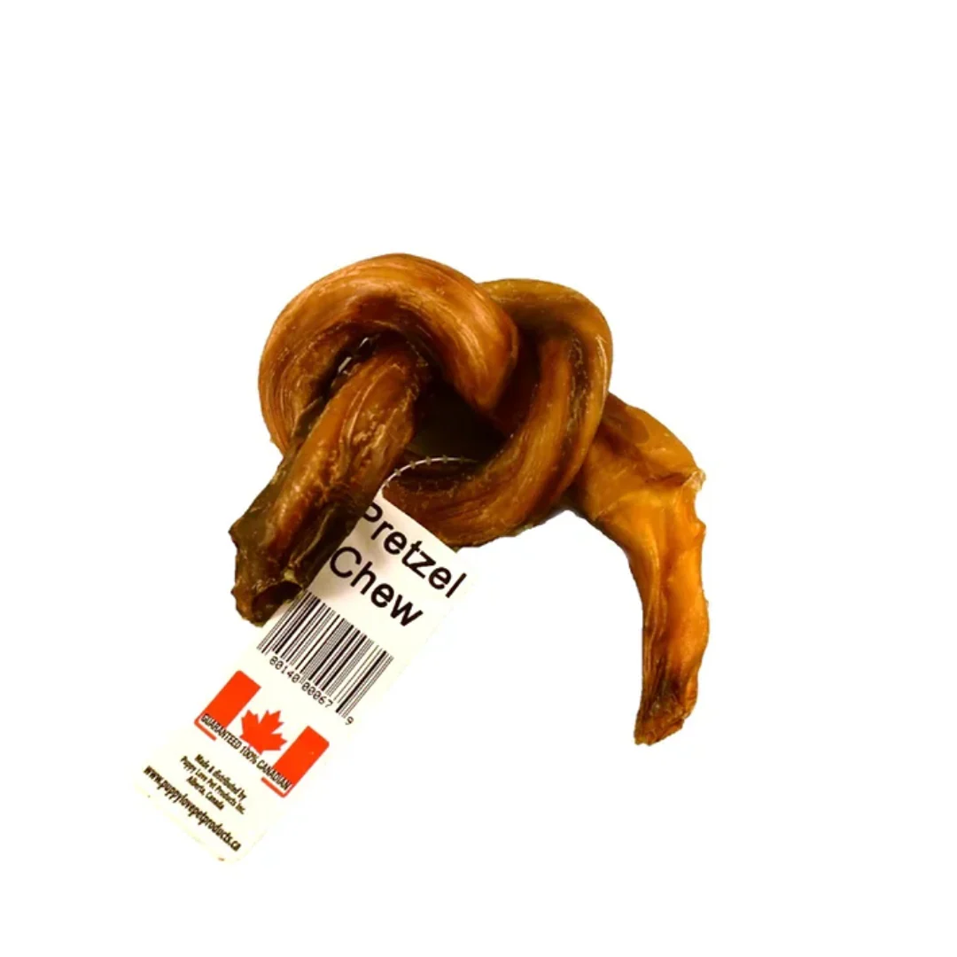 Puppy Love Beef Pretzel Chew