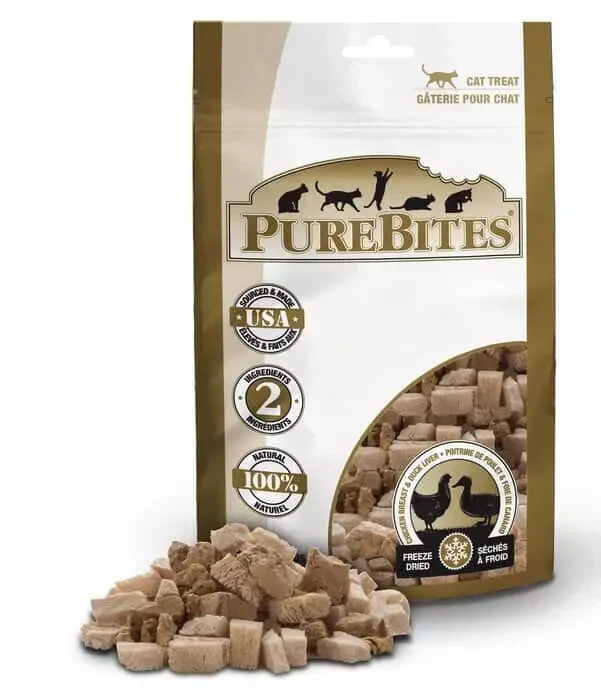 Purebites Chicken & Duck Treat for Cats