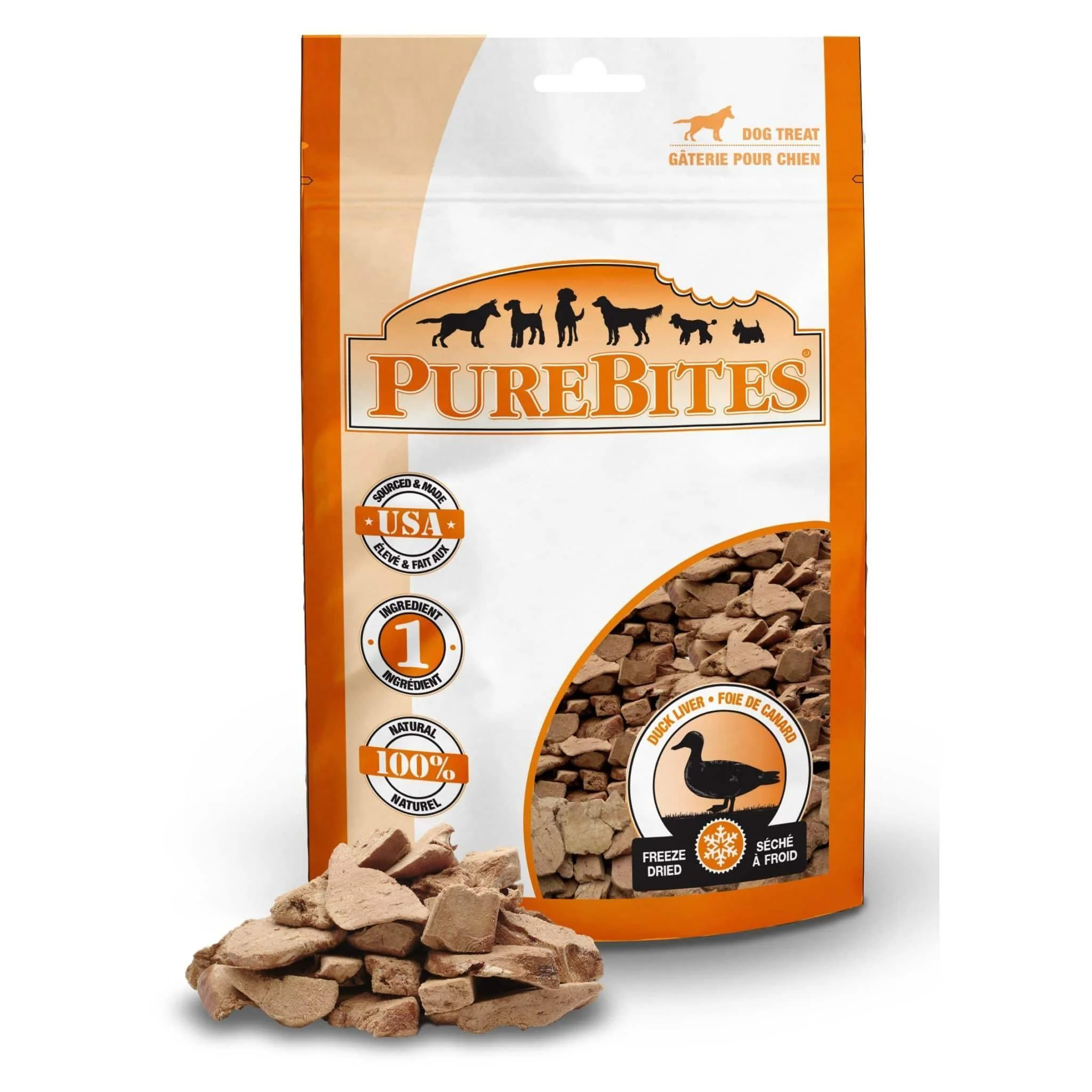 Purebites Duck Treat for Dogs