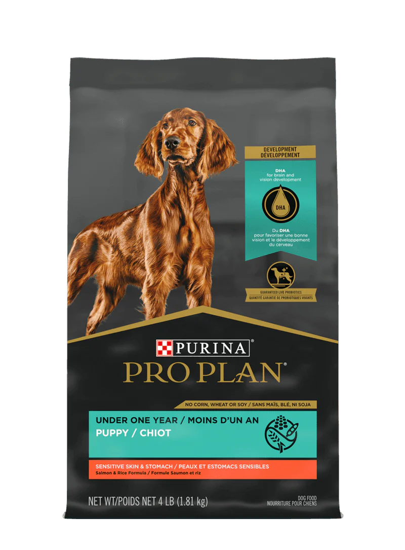 Purina ProPlan Puppy Sensitive Skin & Stomach Salmon & Rice 10.9kg