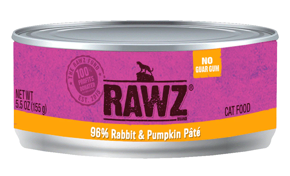 Rawz 96% Rabbit & Pumpkin Pate 156g