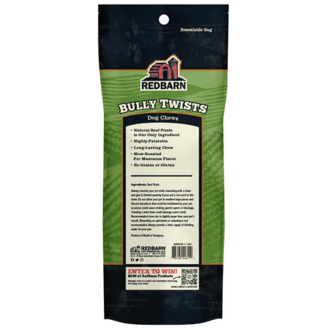 Redbarn Bully Twists Dog Chews 46.8g - Image 2