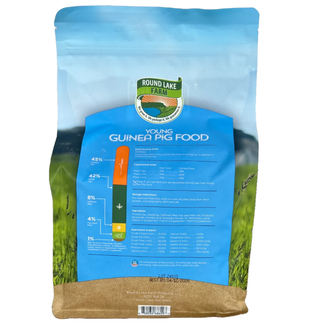 Round Lake Farm Young Guinea Pig Food - Image 2