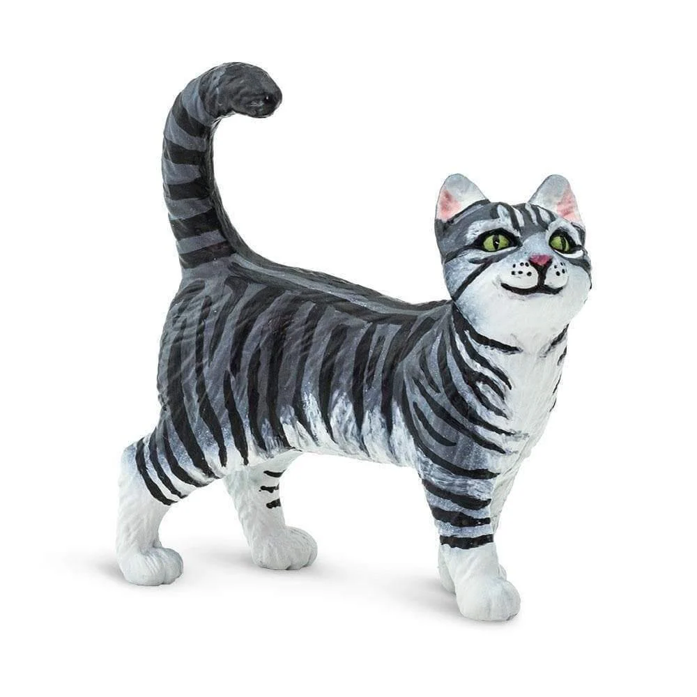 Safari Ltd. Gray Tabby Cat