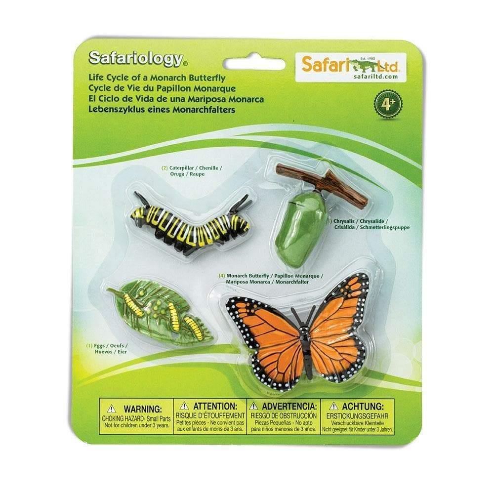 Safari Ltd. Life Cycle of a Monarch Butterfly