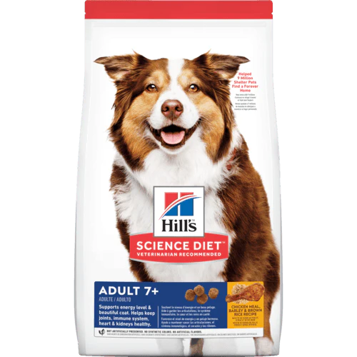 Science Diet Adult 7+ Dog Food Chicken, Rice & Barley Recipe