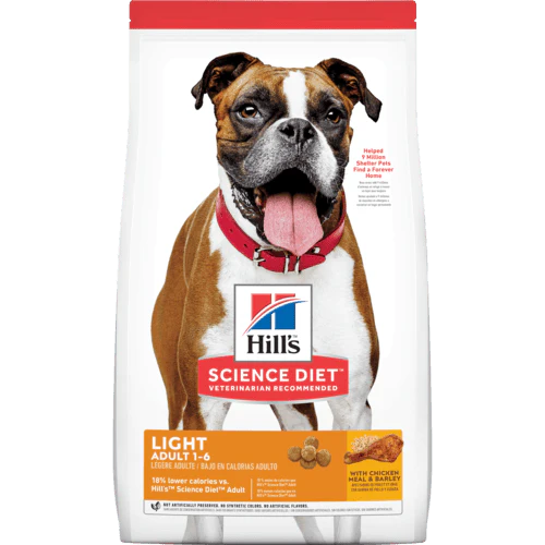 Science Diet Light Dog Food Chicken & Barley Recipe