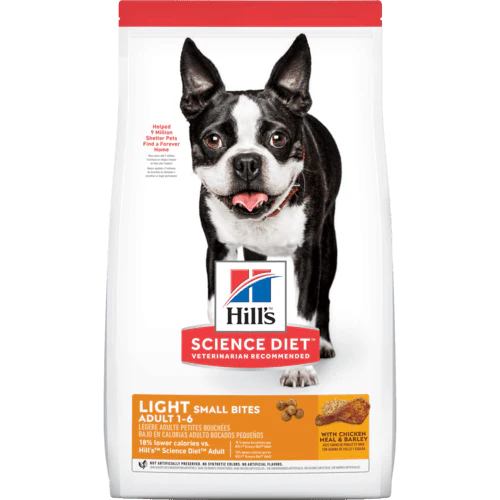 Science Diet Light Small Bite Dog Food Chicken & Barley Recipe