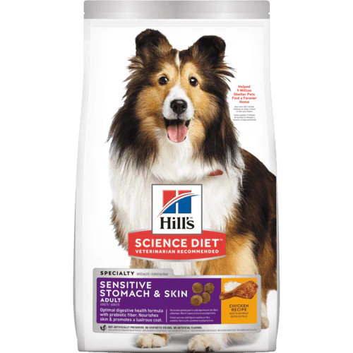Science Diet Sensitive Stomach & Skin Dog Food Chicken Recipe