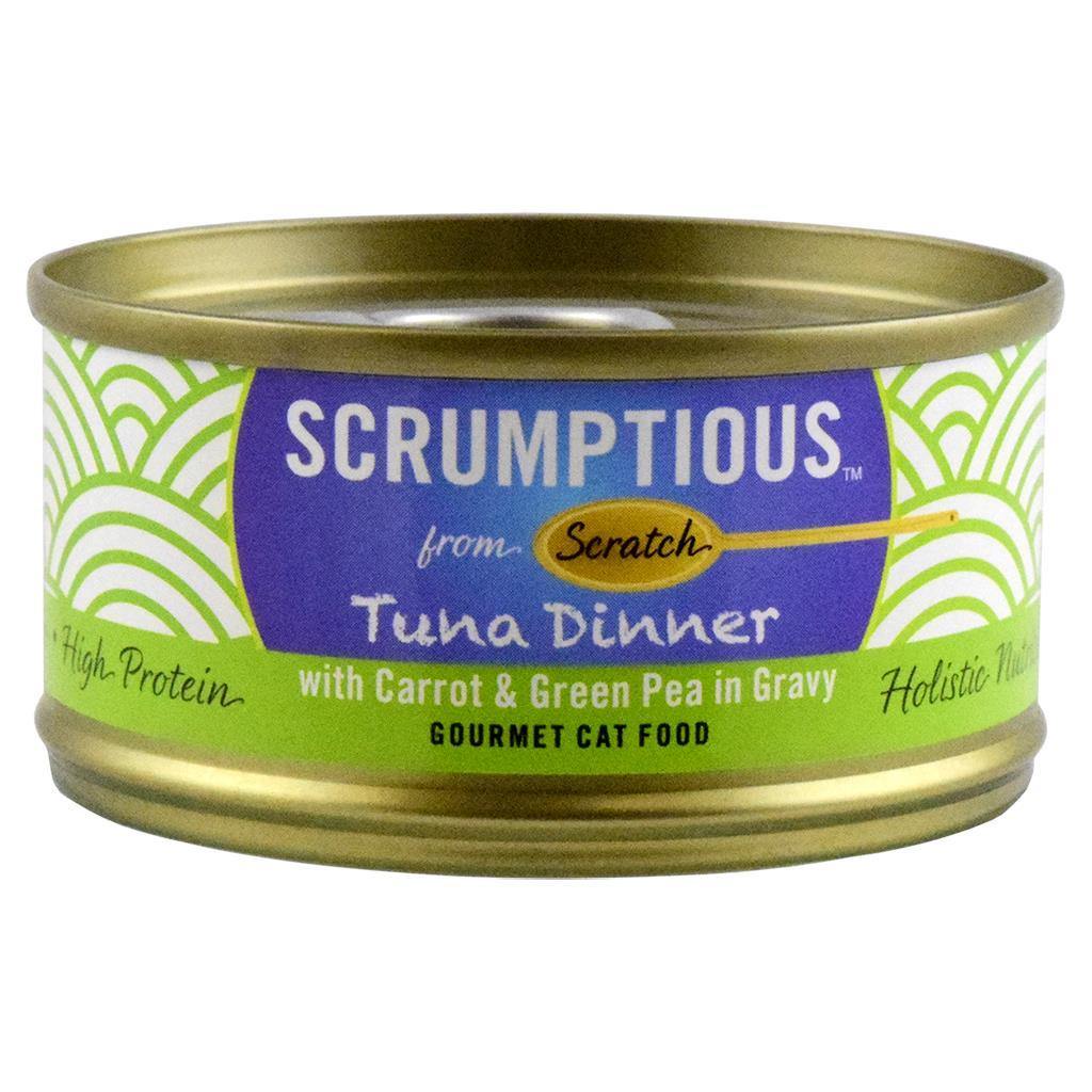 Scrumptious Cat Tuna Dinner with Carrots & Green Peas 80 g