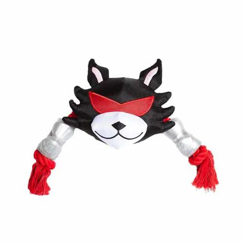 Silver Paw Crusha Plush Double Rope Cat