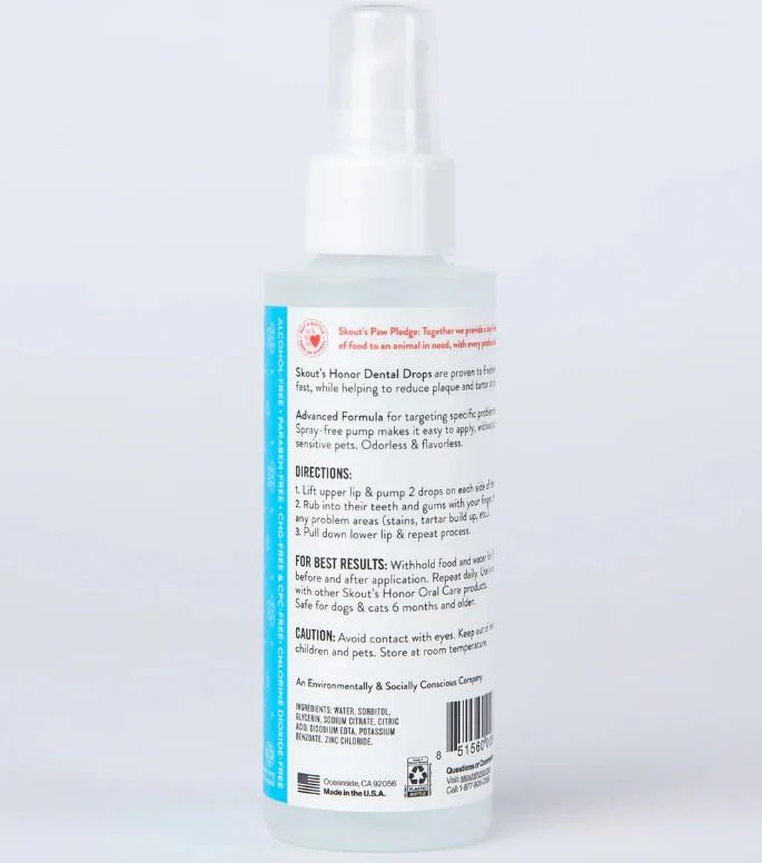 Skout's Honor Advanced Formula Dental Drops 118ml - Image 3