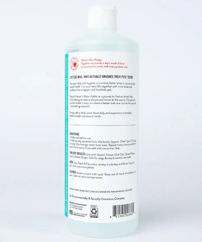 Skout's Honor Water Additive Fresh & Flavorless 946ml - Image 3
