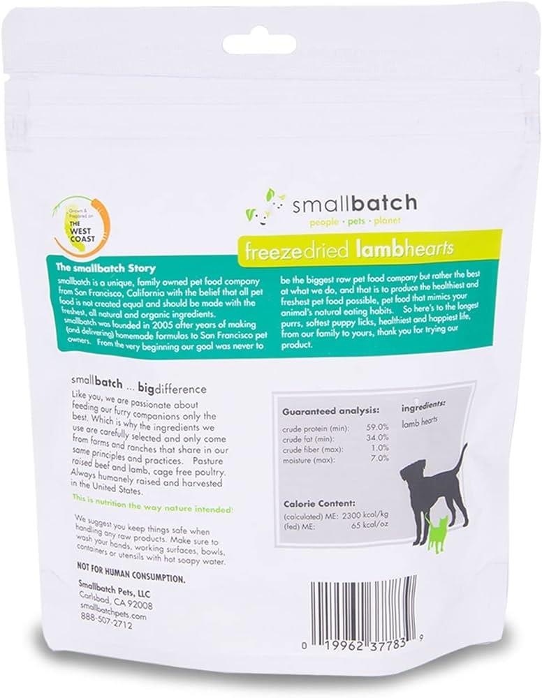 Small Batch Freeze Dried Lamb Heart - Image 2