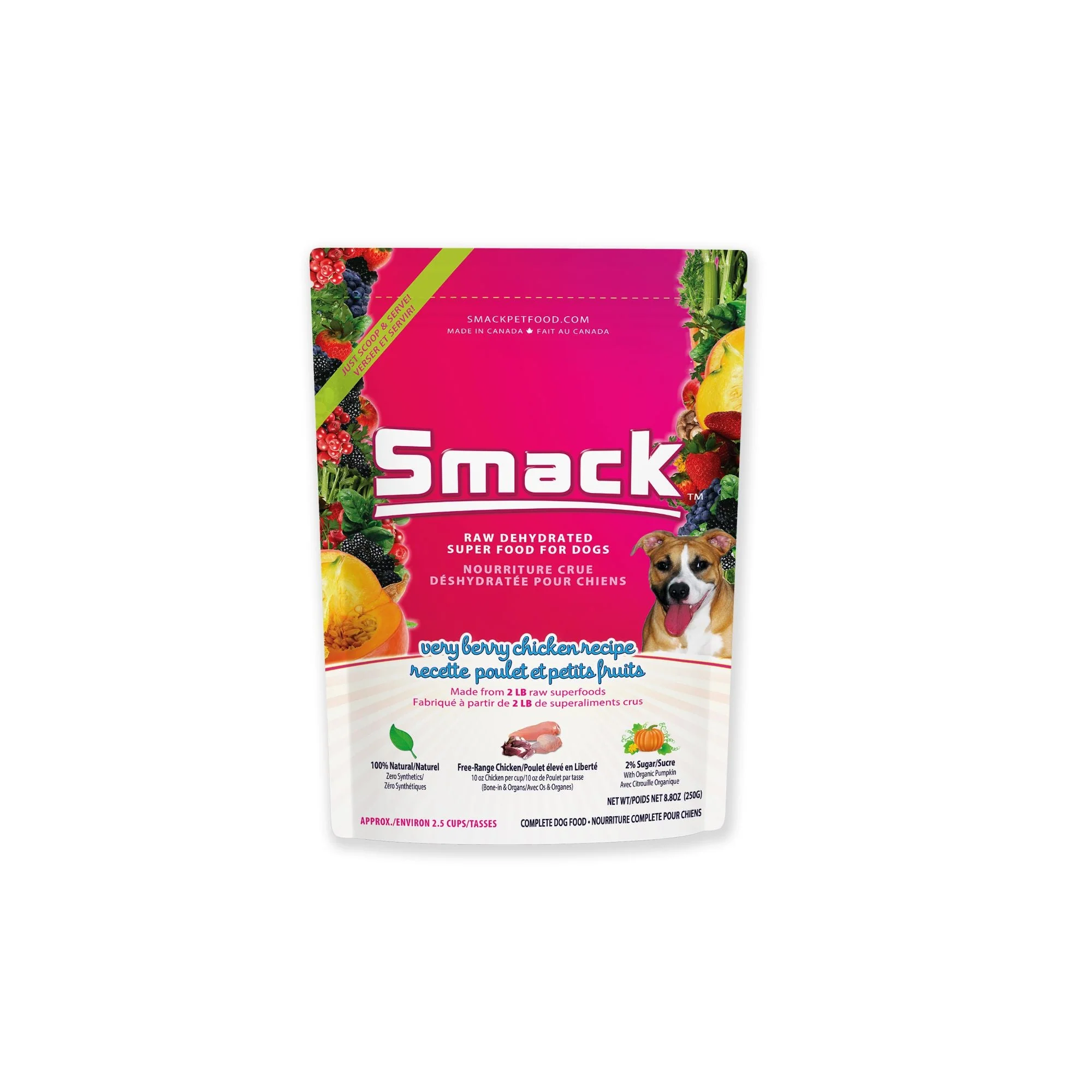 Smack Very Berry Chicken Recipe for Dogs