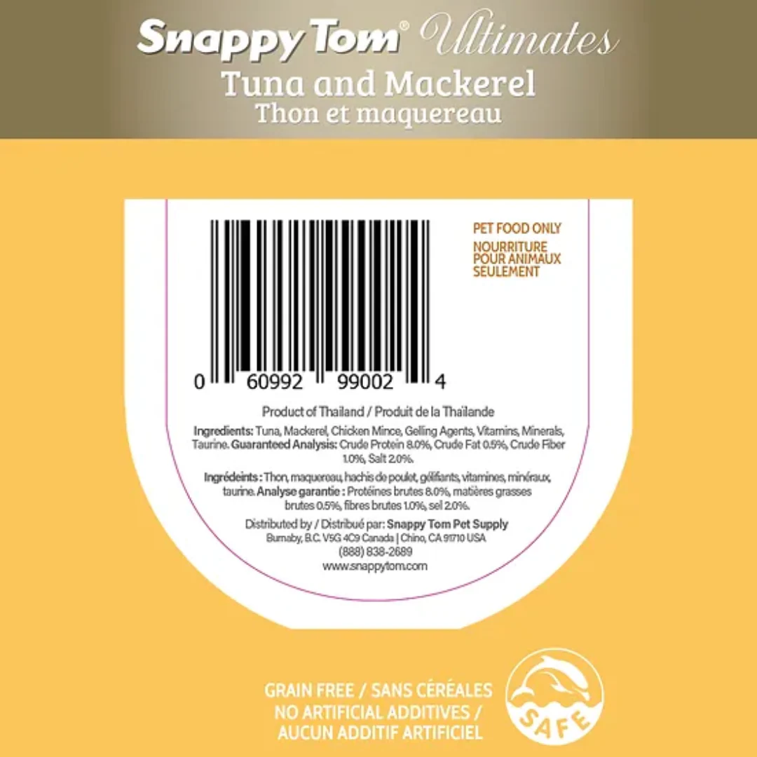 Snappy Tom Ultimates Tuna and Mackerel 85g - Image 3
