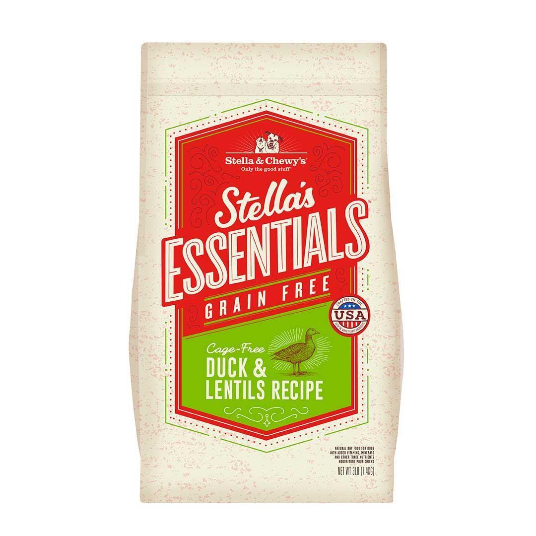 Stella & Chewy's Grain Free Essentials for Dogs- Duck & Lentil