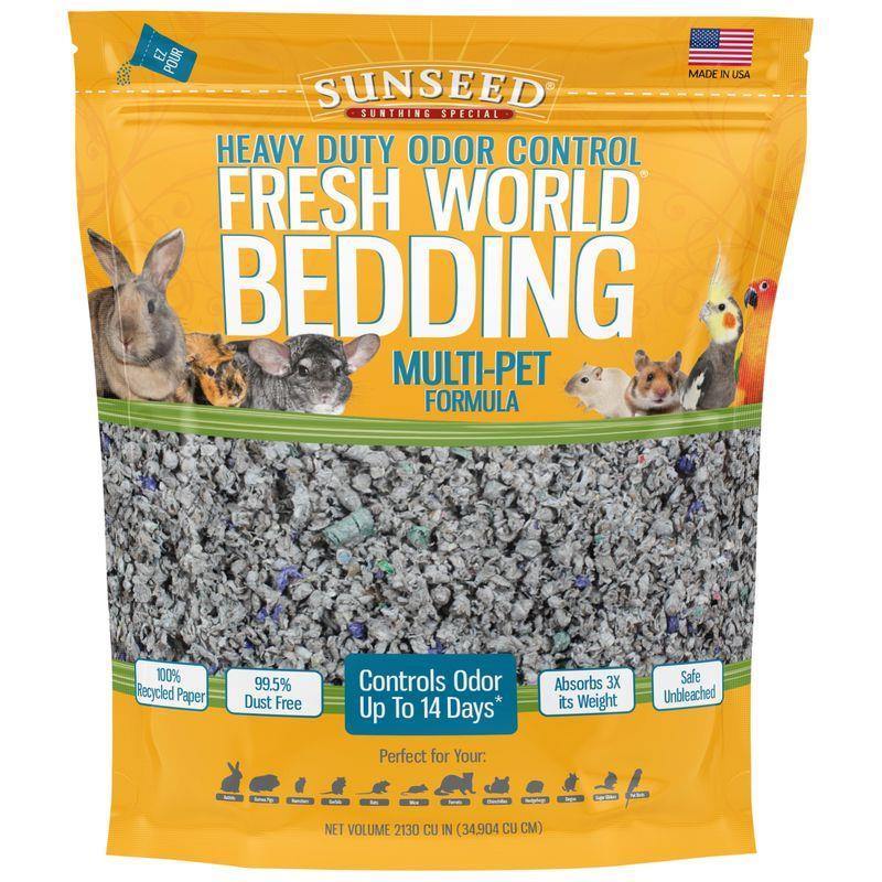 Sun Seed Fresh World Bedding Multi-Pet - Grey - Image 2