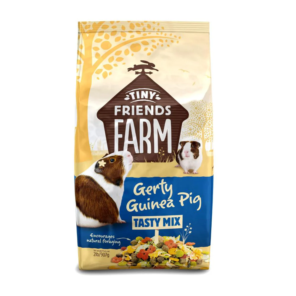 Tiny Friends Farm Gerty Guinea Pig Tasty Mix - 2 Sizes