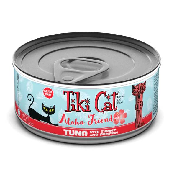 Tiki Cat Aloha Friends Tuna with Shrimp & Pumpkin - 85g