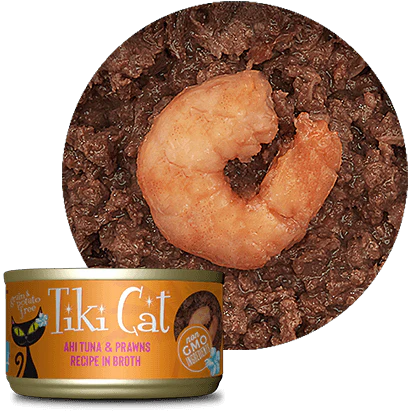Tiki Cat Manana Grill Ahi Tuna & Prawns - 6oz - Image 2