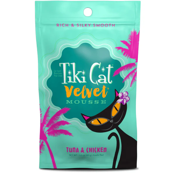 Tiki Cat Velvet Mousse Tuna & Chicken - 80 g Pouch
