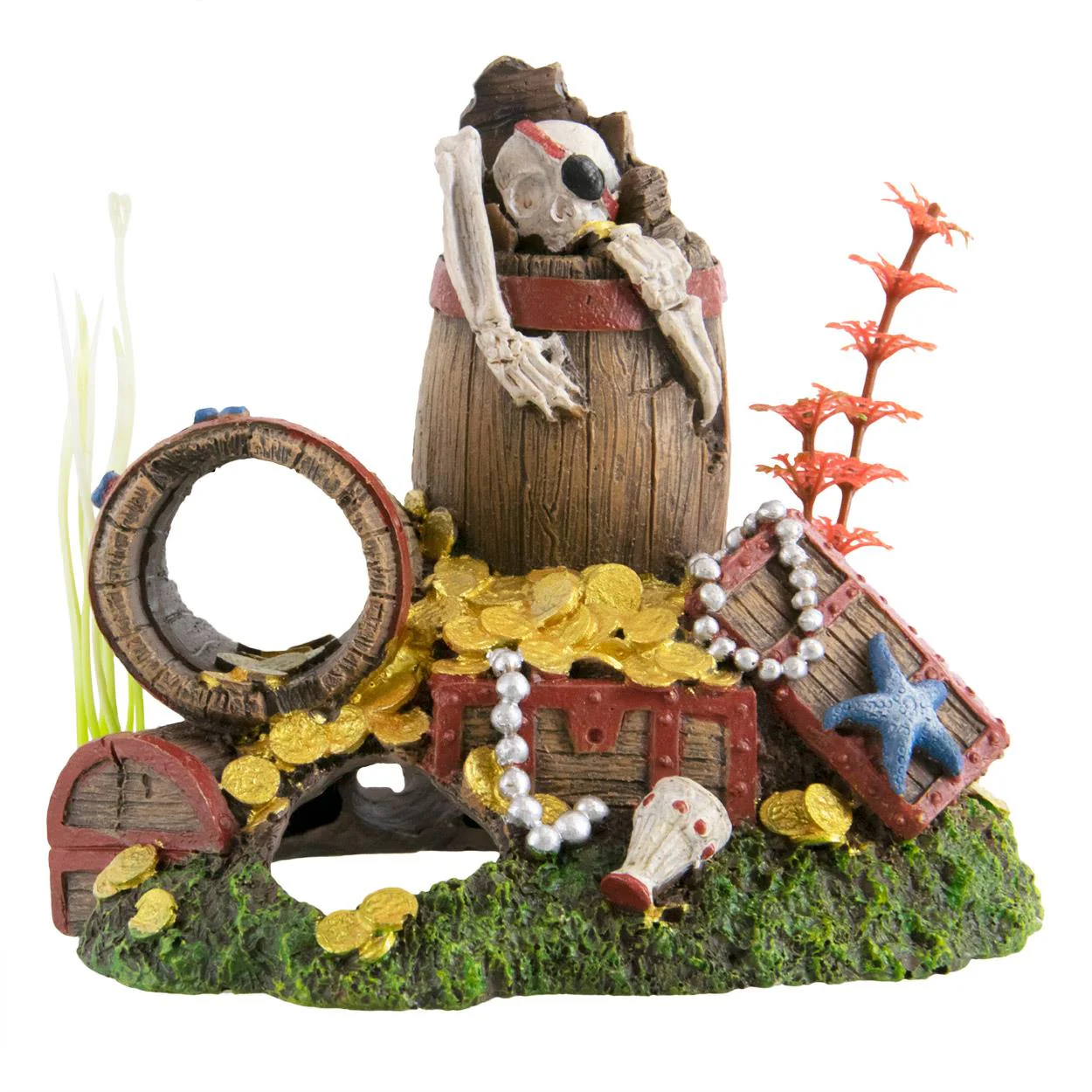 Underwater Treasures Skeleton with Treasure