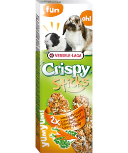 Versele-Laga Carrot & Parsley Crispy Sticks 110g