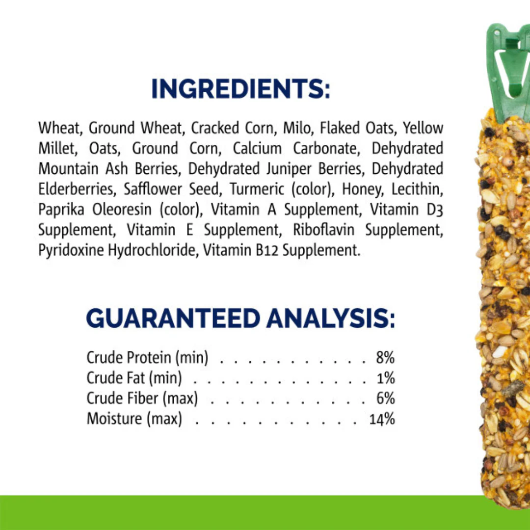 Vitakraft Crunch Sticks Wild Berry & Honey Flavor Rabbit Treat 113g - Image 5
