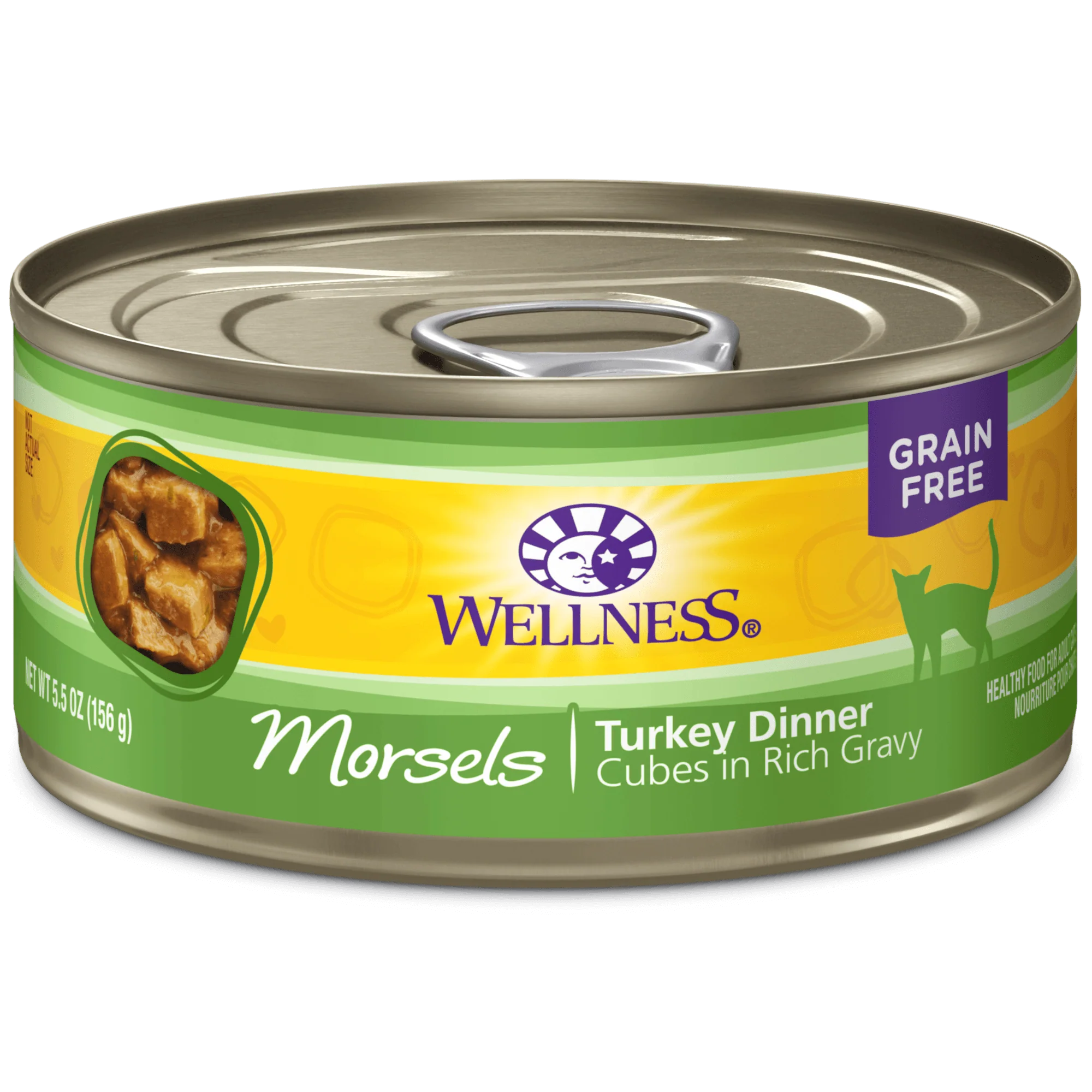 Wellness Cat Morsels Turkey - 156 g