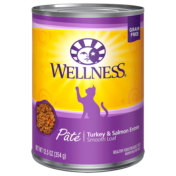 Wellness Cat Turkey & Salmon Pate - 354 g