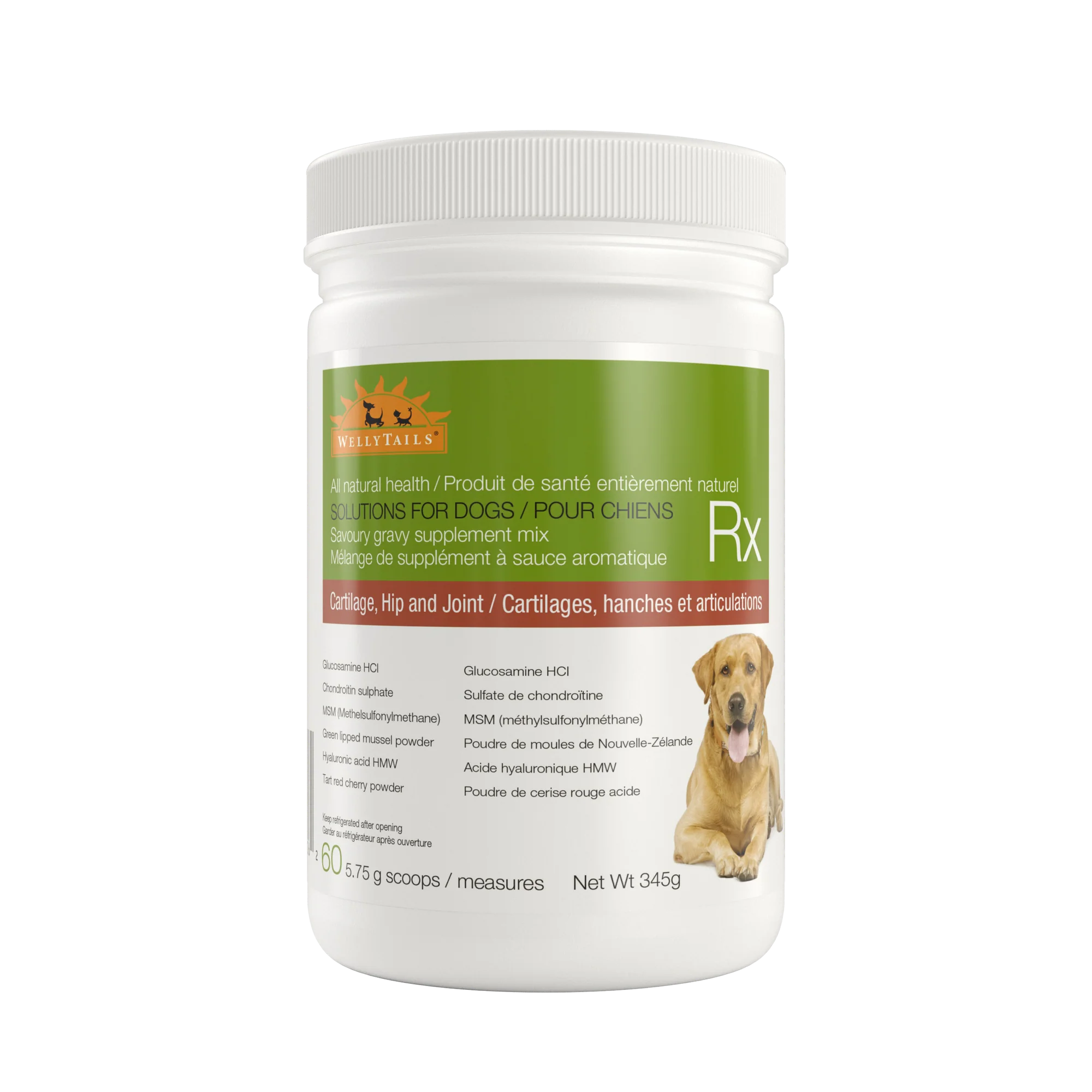 WellyTails Cartilage, Hip & Joint Dog Rx 1.38kg