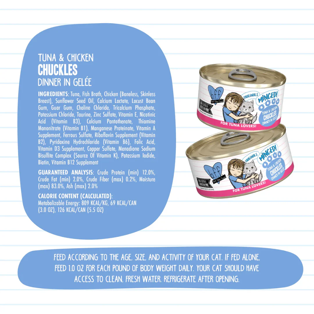 Weruva BFF Minced Tuna & Chicken Chuckles Wet Cat Food 156g - Image 3