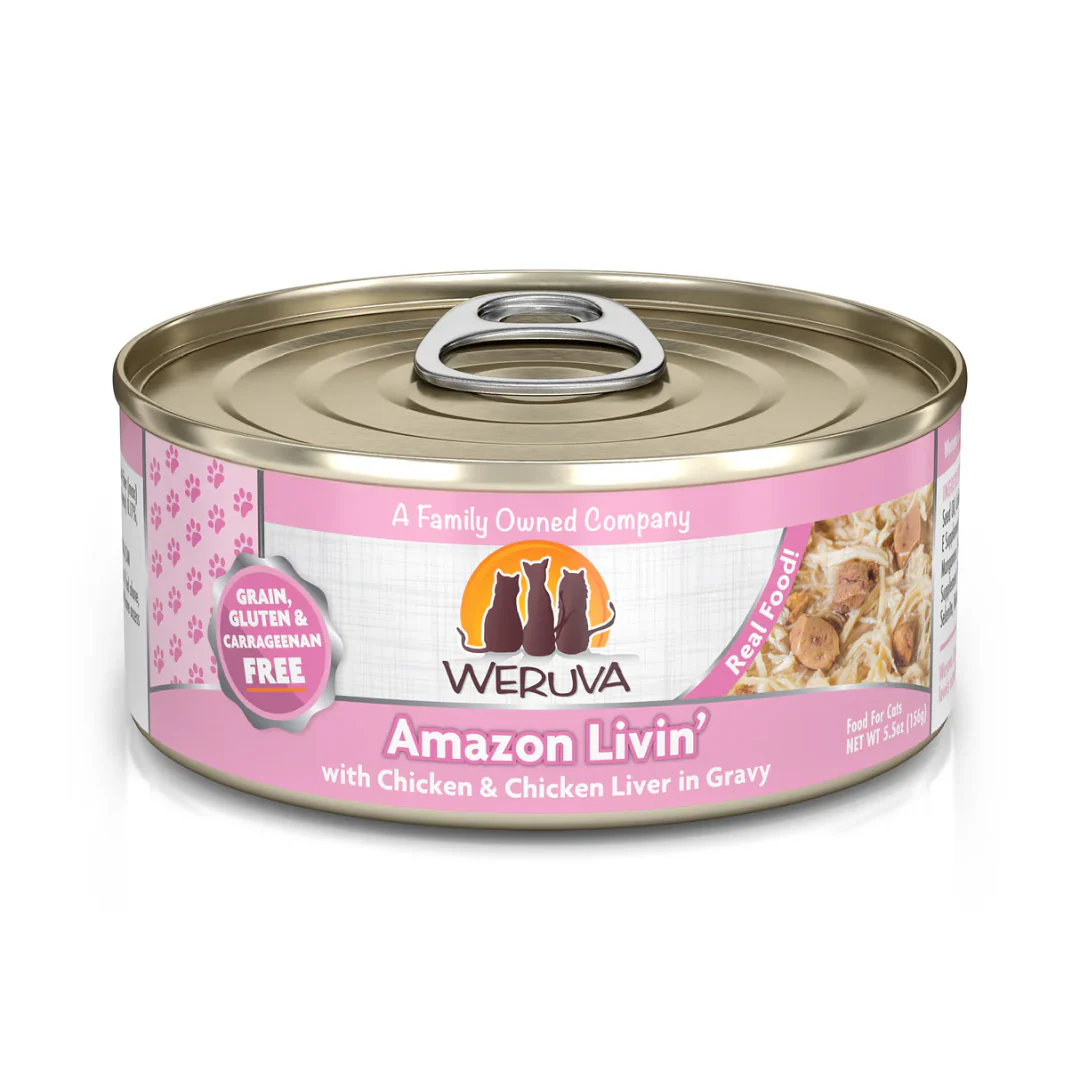Weruva Classic Amazon Livin' Wet Cat Food 156g