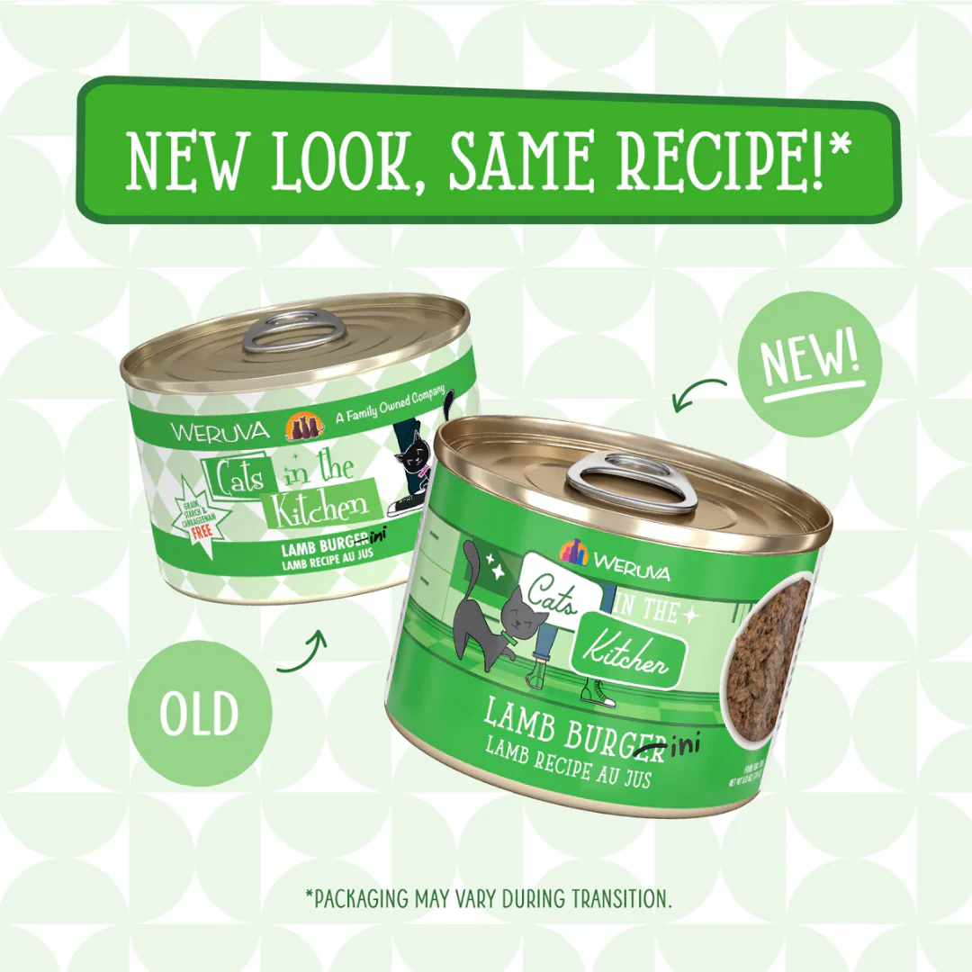 Weruva Cats in the Kitchen Lamb Burger-ini Wet Cat Food 170g - Image 5