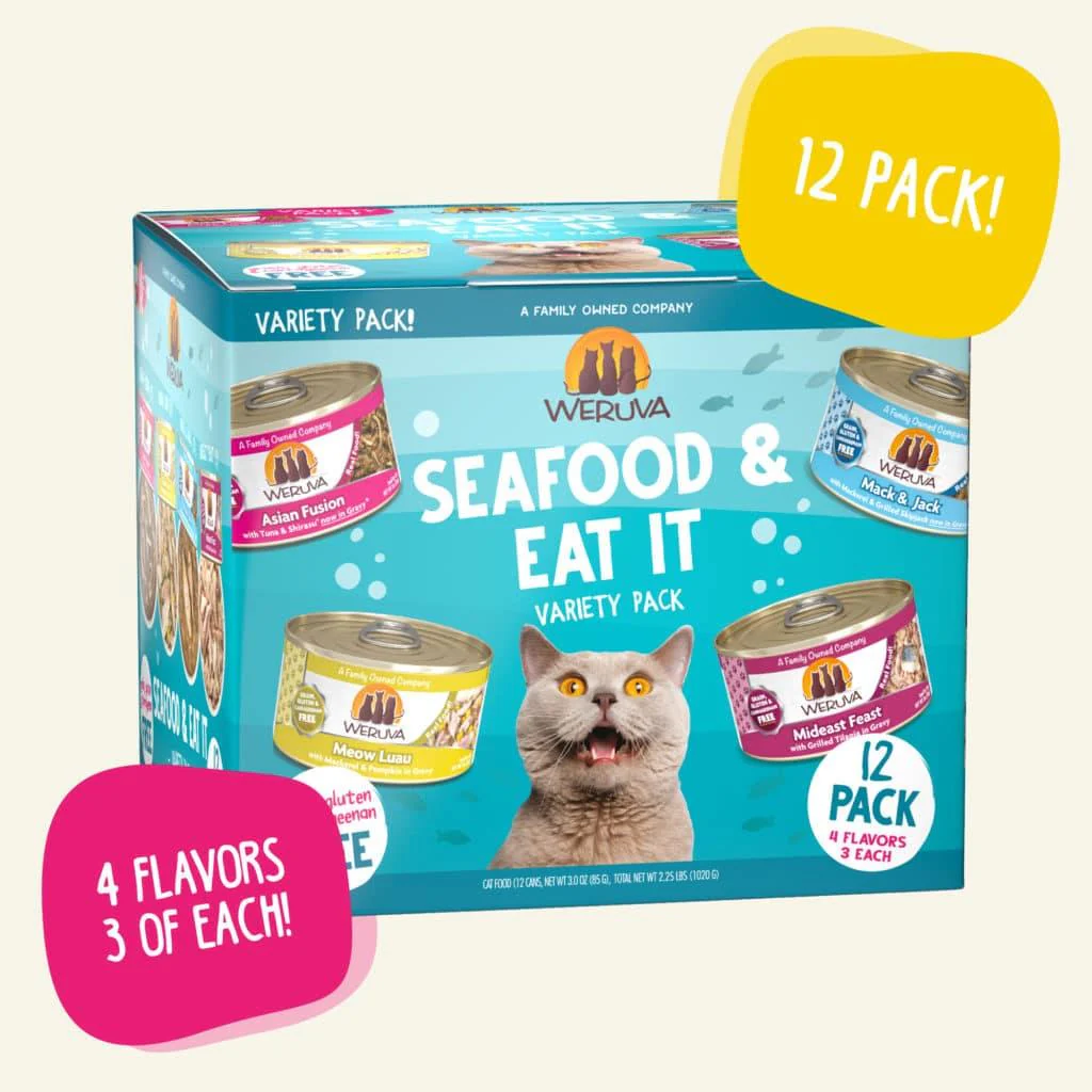 Weruva Seafood & Eat It! Variety Pack 156g - Image 2