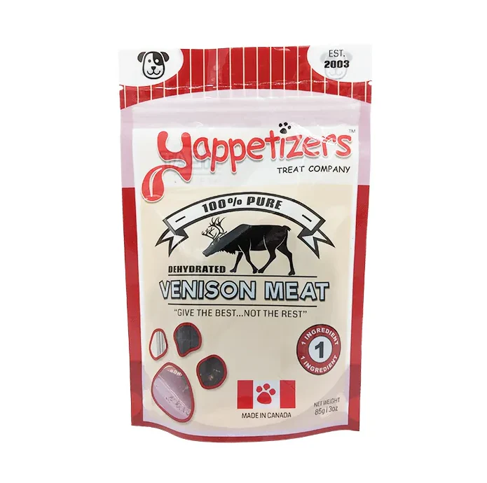 Yappetizers Dehydrated Treat - Venison Meat
