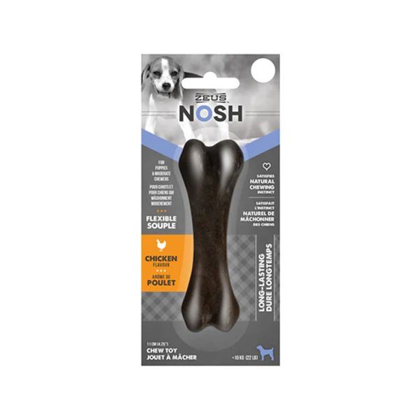 Zeus Nosh Puppy Chew Bone - Availabe in 2 Flavours and Sizes - Image 2