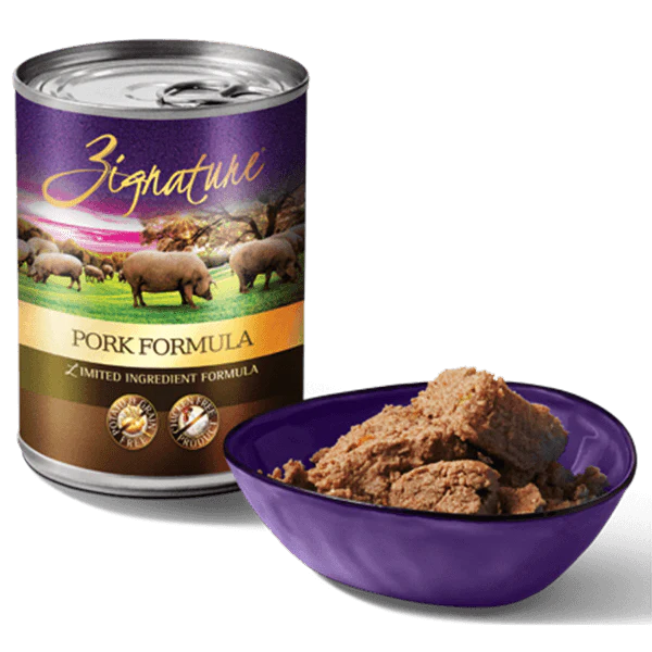 Zignature Pork Formula Dog Food 369 g