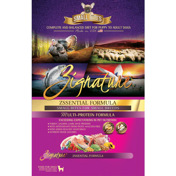Zignature Zssential Small Breed Dog Food