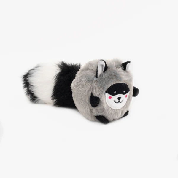 ZippyPaws Bushy Throw - Raccoon